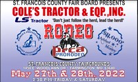 Farminton Missouri St Francois County PRCA Rodeo