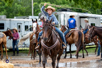 Mounted Dummy Roping