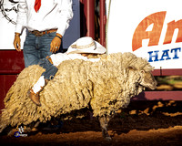 Mutton Busting-Calf Scramble